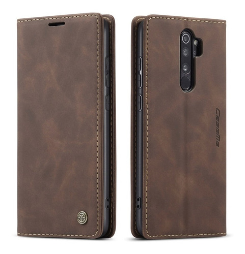 Funda Tipo Cartera Caseme 013 Para Xiaomi Redmi Note 8 Pro 