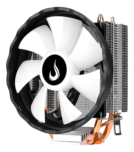 comprar Air Cooler Gamer | Rise Mode | Z4 White | Intel E Amd LED Sem Led