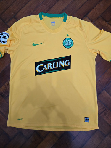 Camiseta Alternativa Celtic 2008/09, Samaras 9 Talle L (Usado)