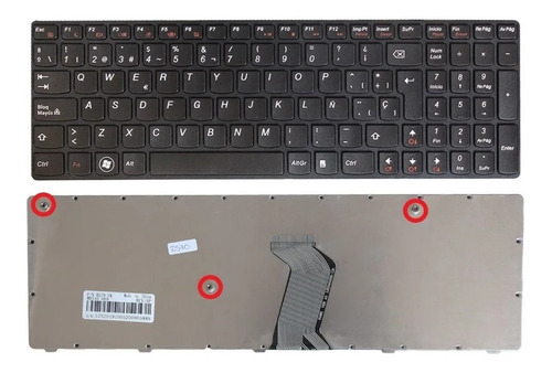 Teclado Para Lenovo Ideapad G570 G570g G575 G575a Español