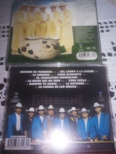 Cds Grupo Exterminador Reunion Perrones Contrabando Huevos (Usado)