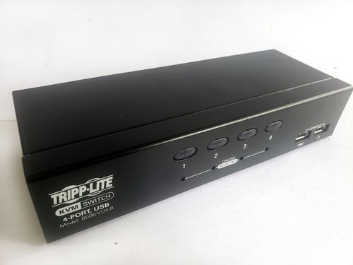 Switch Kvm Tripp Lite, B006-vu4, Sin Usar, Control De 4 Pcs (Usado)
