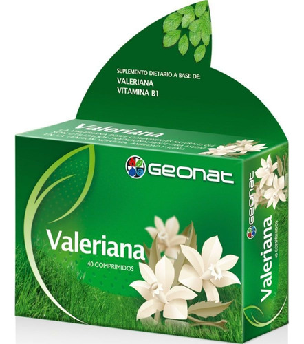 Valeriana Geonat Suplemento Dietario X 40 Comprimidos