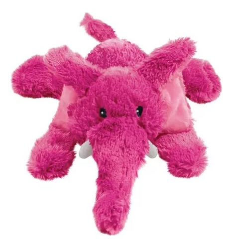 Kong Peluche Cozie Elmer Elefante C/ Chifle Juguete Perro Md