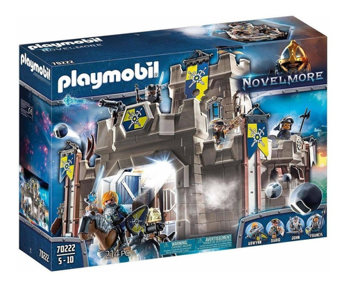 Playmobil Novelmore Fortress With Knights Playset Multic Pmb