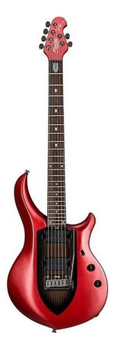 Guitarra elétrica Sterling John Petrucci Collection Majesty MAJ100 de mogno 2018 ice crimson red com diapasão de pau-rosa