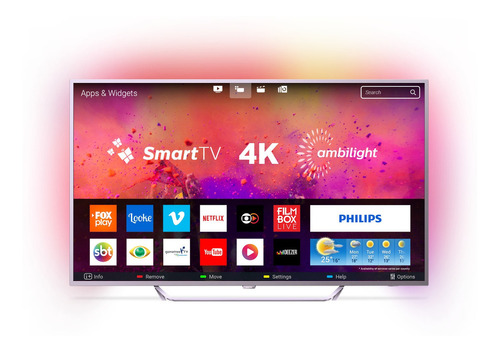 Smart Tv Philips65pug6412/78 Prata 65