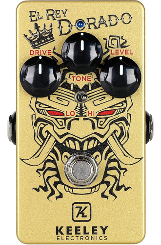 Pedal: Overdrive El Rey Dorado.