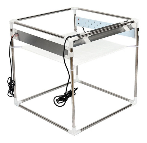 Imagen 5 de 10 de Caja De Luz Light Box 80x80x80 Catalogos Fotografia Portatil