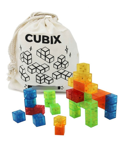 50 Cubos Magneticos De Construccion 
