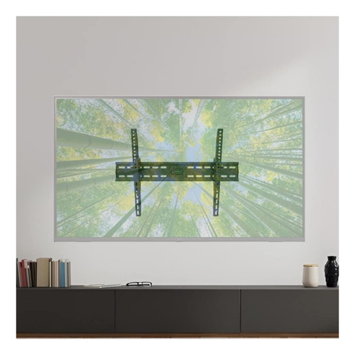 Soporte Base Pantalla 32´´-70´´ Tv 40kg Tornillería Pared Color Negro