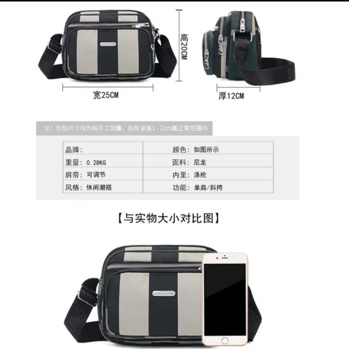Imagen 2 de 2 de Bolsa Mariconera Crossbody Dama Capitonada
