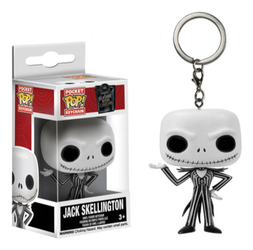 Jack Skellington Funko Pop Llavero Nightmare Before Christma