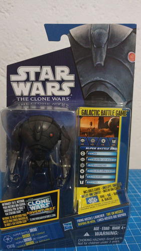Super Battle Droid Star Wars The Clone Wars 2010 (Usado)
