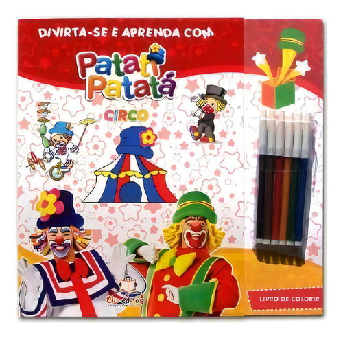 Divirta-se E Aprenda Com Patati Patata - Circo, De Klein, Cristina. Editora Blu, Edição 1 Em Português