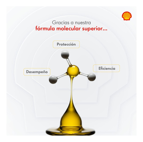 Aceite 10w30 Shell Helix Hx7 Synthetic Tech Motores Gasolina