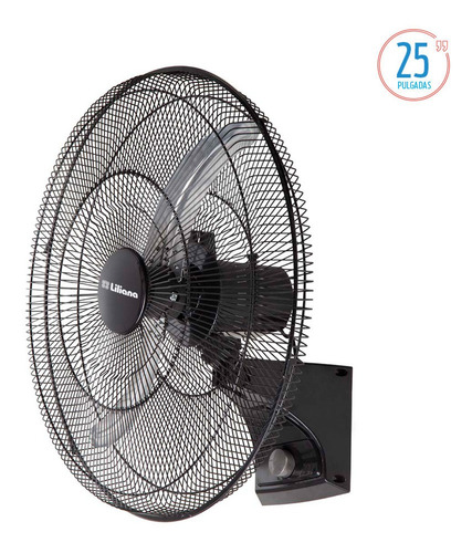 Ventilador De Pared Industrial 25puLG 2 Aspas Liliana Vvw25m