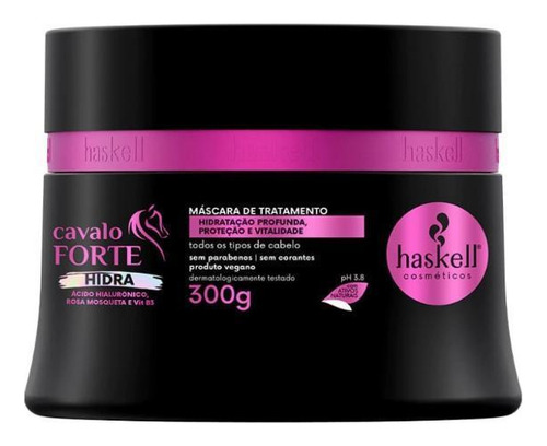 Máscara Hidra Cavalo Forte Haskell 300g
