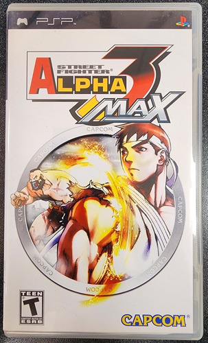 Street Fighter Alpha 3 Max Para Psp De Capcom