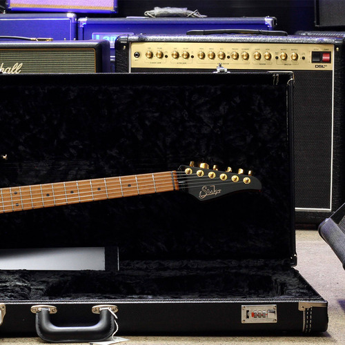 Guitarra Suhr 01sig0014 Sgt Mateus Asato Classic S Black