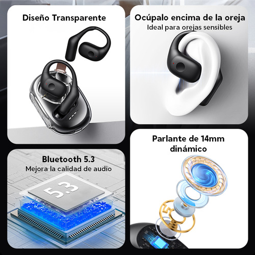 Audifonos Bluetooth On Ear Usams Ug26 Tactil Inalambrico Color Negro