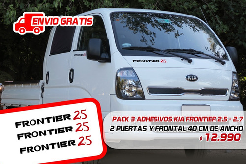 Imagen 1 de 1 de Emblemas Kia Frontier 2.5 - 2.7 Adhesivos