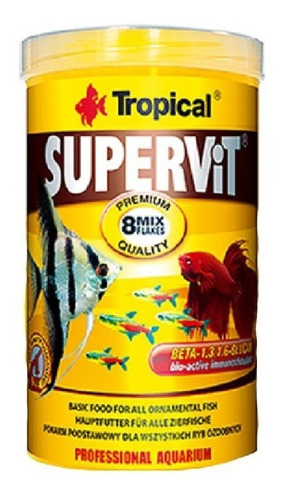 Alimento Tropical Supervit Flakes Hojuela 20gr/ Babyfish Cl