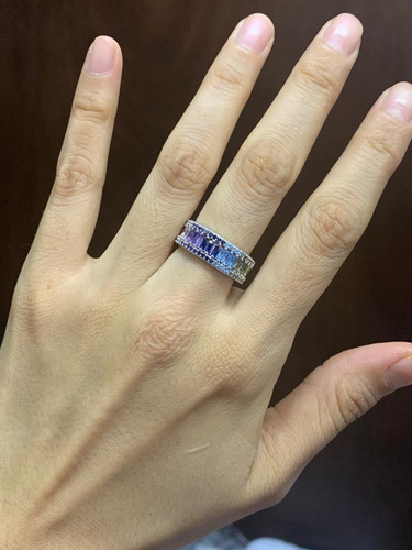 Anillo Turco Plata 0.925 Churumbela Circonias Estambul Joya