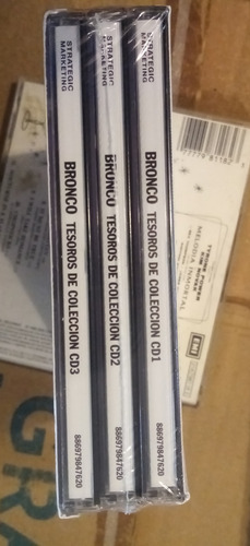 Cd´s De Bronco-tesoros De Colección Y De Bronco Salvaje (Usado)