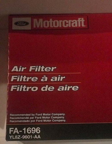 Fa-1696 Filtro Aire Motorcraft Escape 6cil Motor 3.0 06/07 