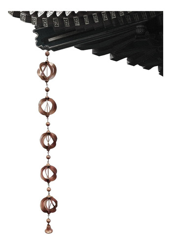 Cadena De Lluvia Decorativa Colector De Agua De Lluvia De Ca