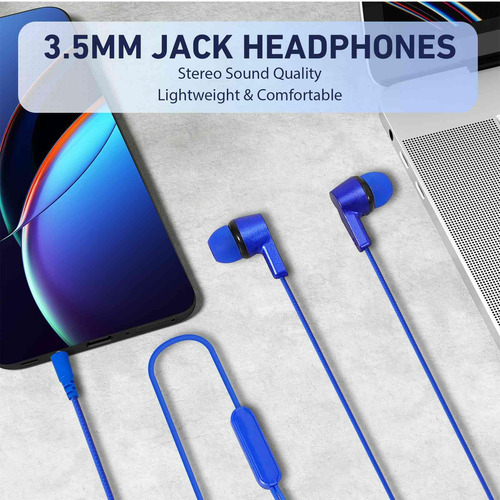 Auriculares Intraurales Urbanx R2 Con Cable Y Micrófono Para