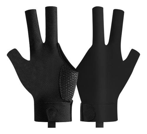 3 Dedos Glove Glove Glove Glove Pool Cue Left Black S