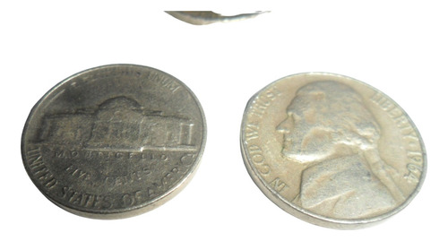 Moneda Usa 5 Cents 1964 (Usado)