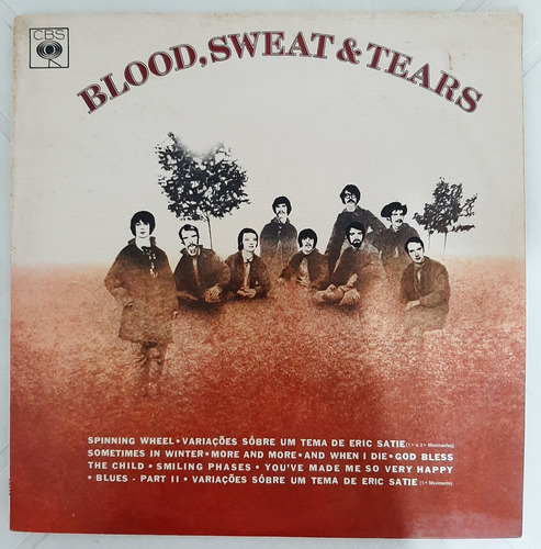 Lp Blood, Sweat And Tears Blood, Sweat And Tears Mono 1969 (Usado)