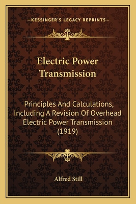 Libro Electric Power Transmission: Principles And Calcula...