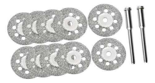 10 Peças De Disco De Corte Roda De Corte 22mm Com Furo