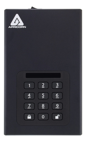 Apricorn 4tb Aegis Padlock Dt 256-bit Encriptación Usb 3