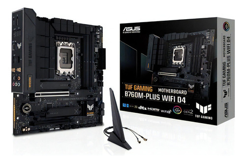 T. Madre Intel Asus Tuf Gaming B760m-plus Wifi D4 Ddr4 Lga 1