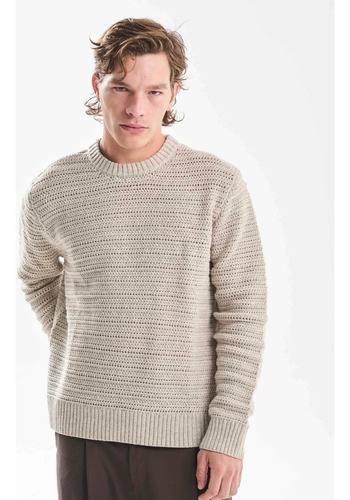 Sweater Caltaya Cuello Redondo Oversize Marca El Don
