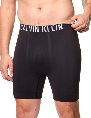 Cueca Masc Long Boxer Intense Power Seamless Calvin Klein