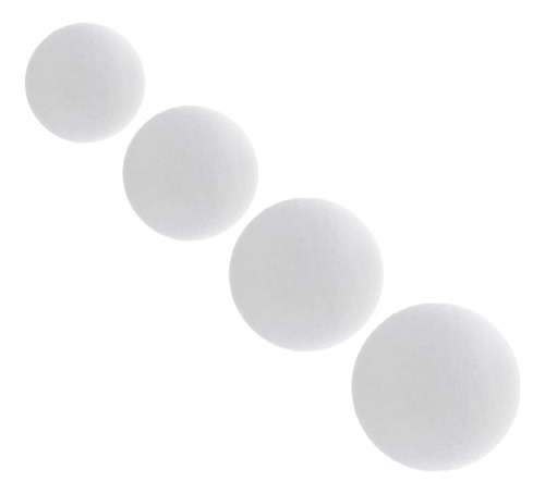 Bola De Espuma De Isopor De Poliestireno Sólido Redonda De
