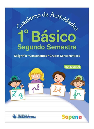 Cuaderno De Actividades 1 Básico 2° Semestre Horizontal