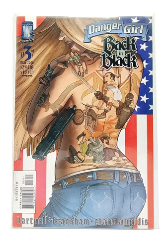 Danger Girl Back In Black #3 | 2005 Series