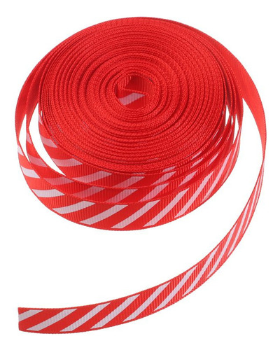 Caramelos De Cinta A Rayas Navideñas Para Decoración De Árbo