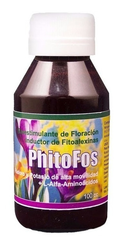 Imagen 1 de 2 de Phitonat Fos Bio Estimulante Activador Floracion 100cc