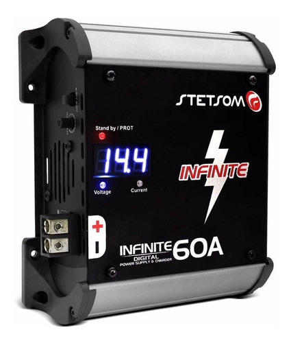 Fonte Automotiva Stetsom Infinite 60a Carregador De Bateria