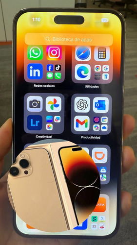 Apple iPhone 14 Pro Max (128 Gb) - Color Oro (Usado)