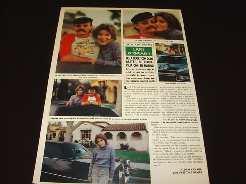 (x035) Lani O'grady * Clipping Revista 1 Pg * 1981 (Usado)