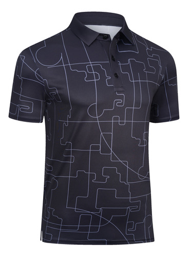 Camisa De Golf De Diseño Empresarial Para Hombre